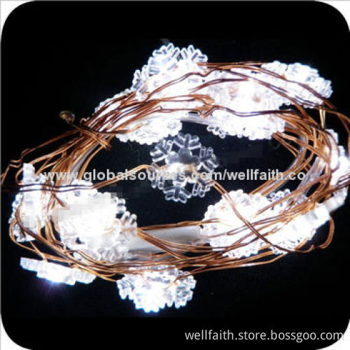 CE & RoHS battery operated micro LED copper string light